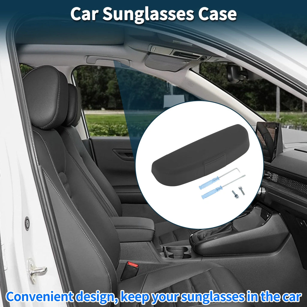 Sunglasses Case for Mitsubishi Lancer (2008–2017) Eyeglasses Holder Black