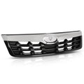 Front Bumper Upper Grille for Subaru Forester (2011–2013) Black & Chrome