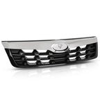 Front Bumper Upper Grille for Subaru Forester (2011–2013) Black & Chrome