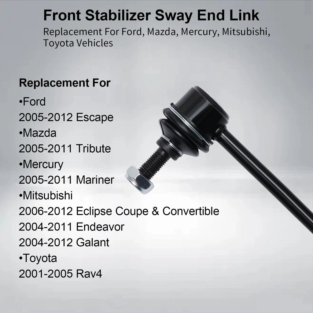 2X Front Stabilizer Sway Bar Links for Ford Escape (2001-2020)