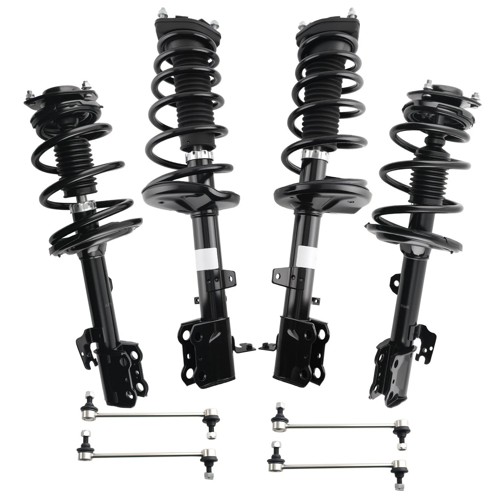 8x Struts & Sway Bars for Toyota Venza (2009–2012)
