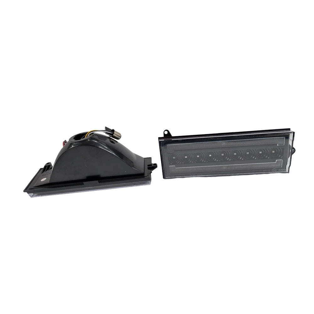 2pc Clear LED Front Corner Turn Signal Light for Jeep Cherokee XJ Comanche (1984–1996)