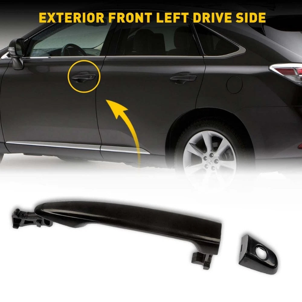 Set of 2 Front Door Exterior Handles for Toyota 4Runner Camry (2003–2011)
