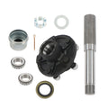 Trailer Hub Kit and Round Spindle for Trailers (5 on 4.5)
