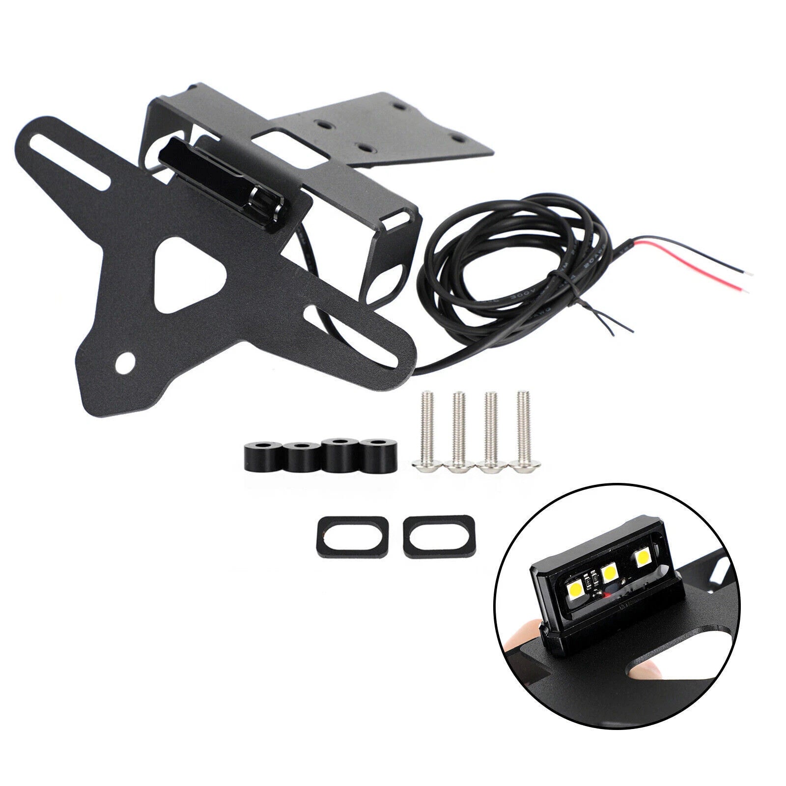 License Plate Holder Frame Bracket for Honda CBR500R (2019–2021) T9