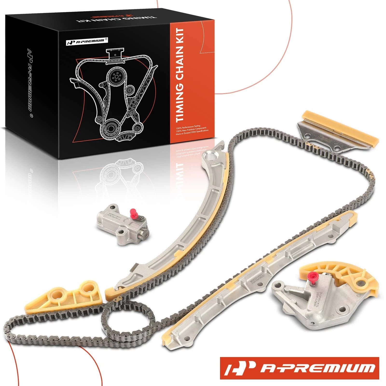 8x Timing Chain Kit for Honda CR-V Civic (2010–2015) L4 2.4L