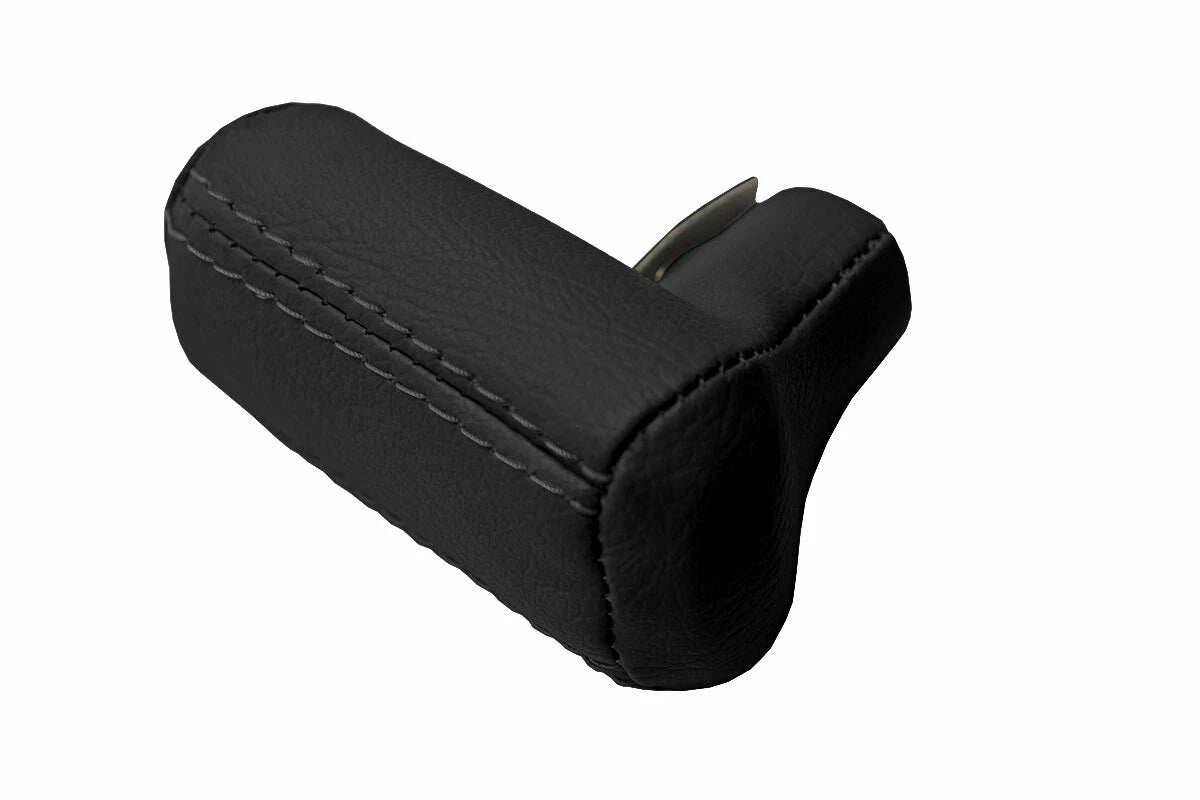 Leather Automatic Shift Gear Knob Cover for BMW E30 (1981–1991) Black