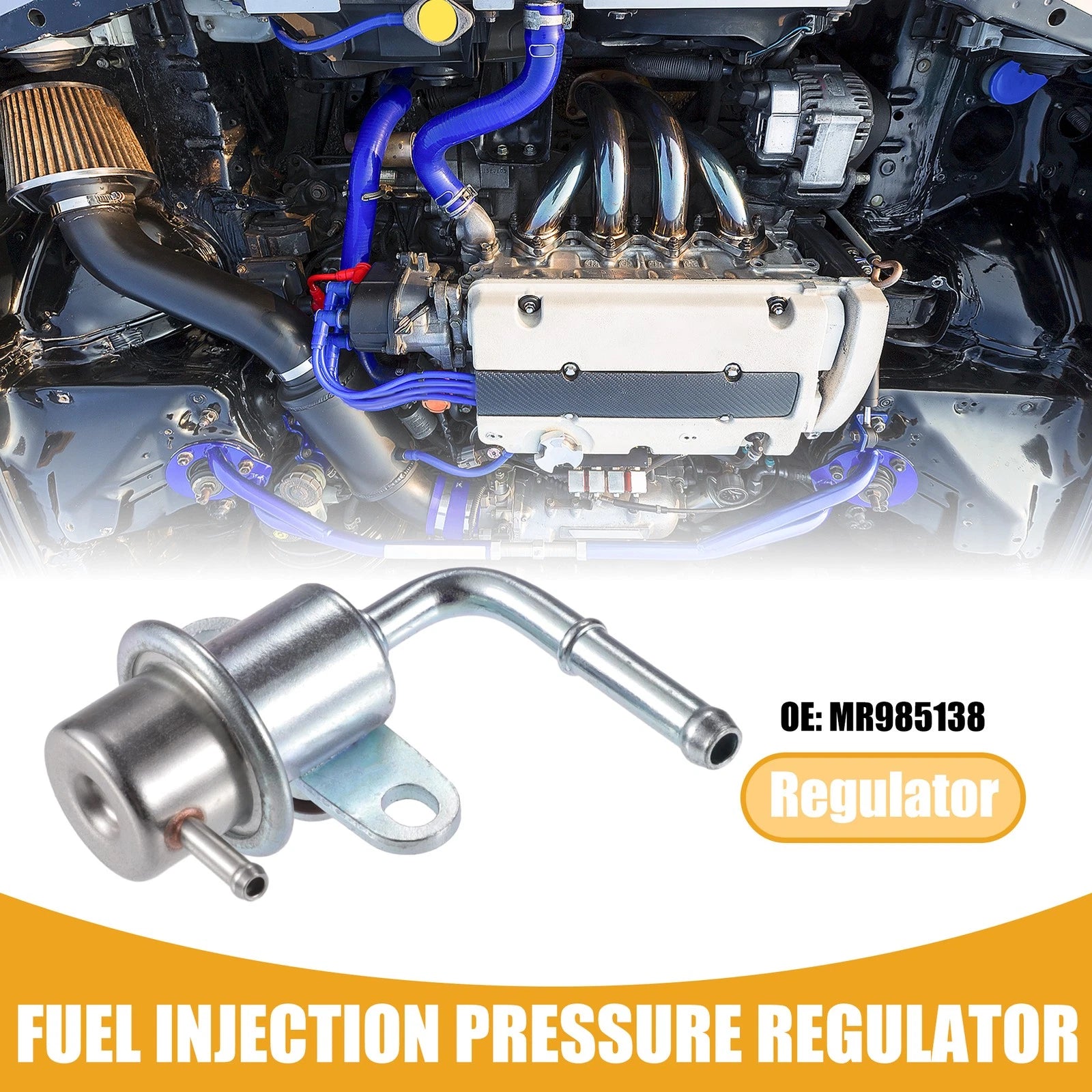 Fuel Injection Pressure Regulator No.MR985138 for Mitsubishi Outlander (2003)