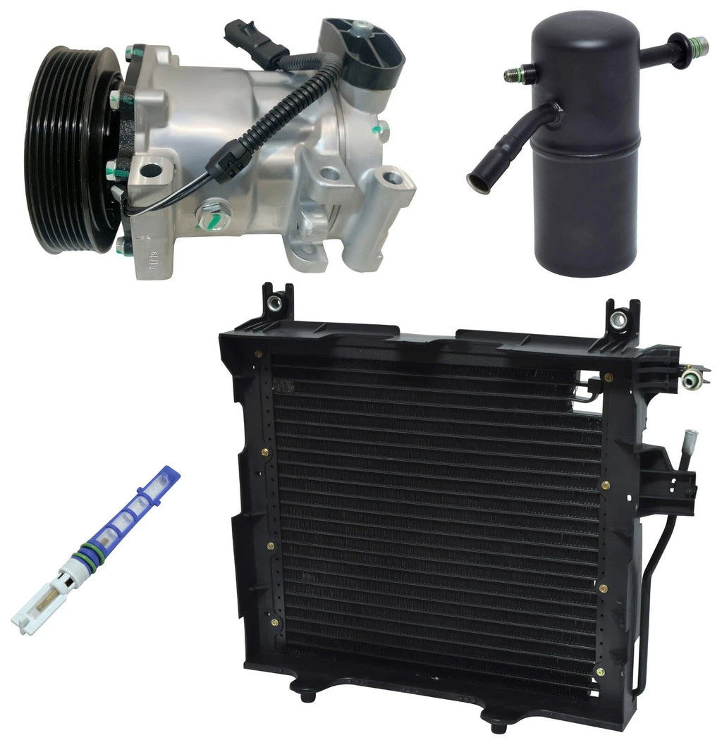 AC Compressor Kit With Condenser for Dodge Dakota 5.9L (1998–1999)
