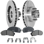 Front Brake Disc Rotor and Pad Kit for Ford Ranger, Mazda B3000