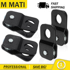 Set of 4 Heavy Duty Snatch Blocks for ATV UTV Winch (8,000 lbs Capacity)