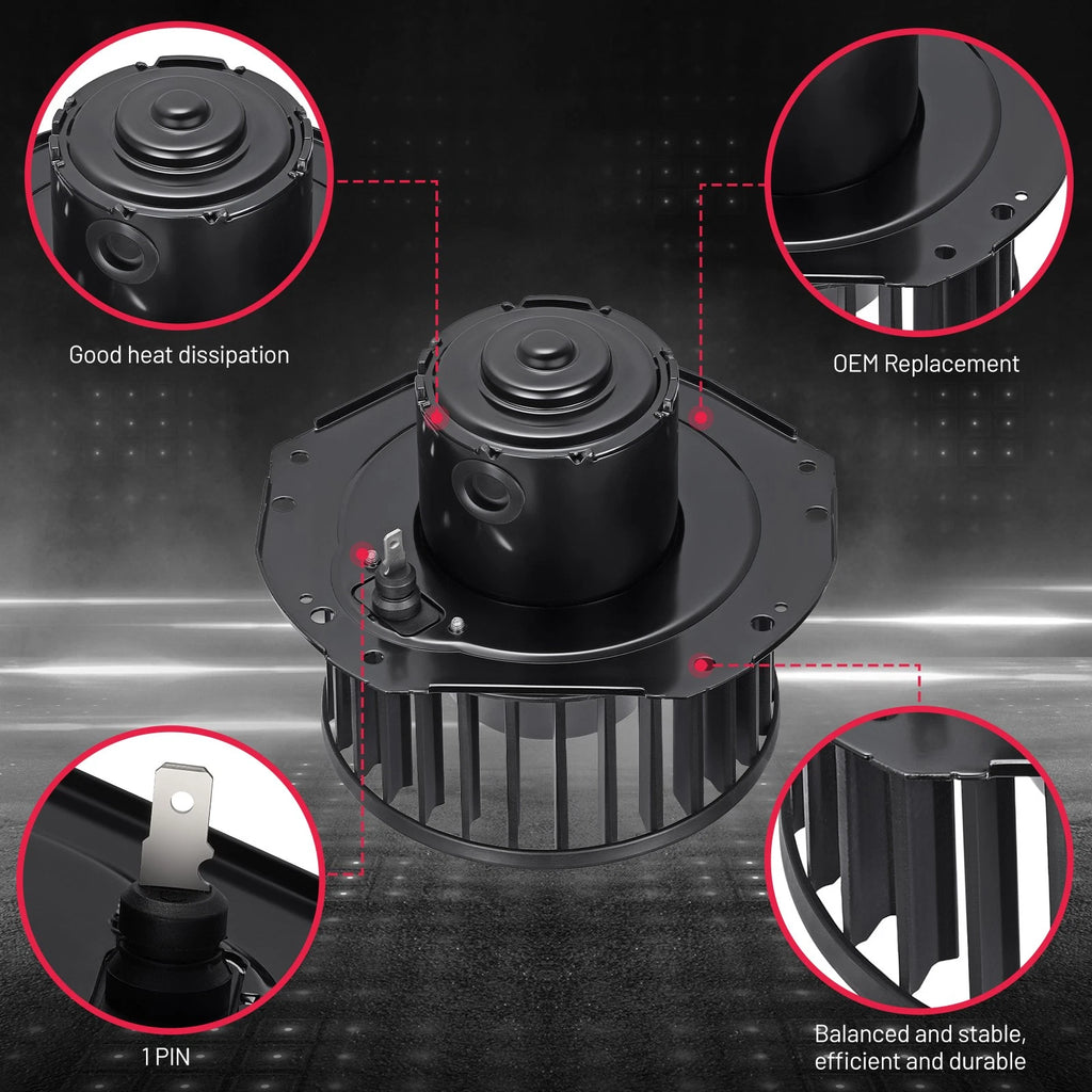 Blower Motor for Oldsmobile Firenza 1983–1987, Chevrolet C10 1983–1987