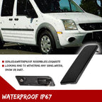 2X Black Amber LED Front Side Marker Lights for Ford Transit Connect (2010–2013)