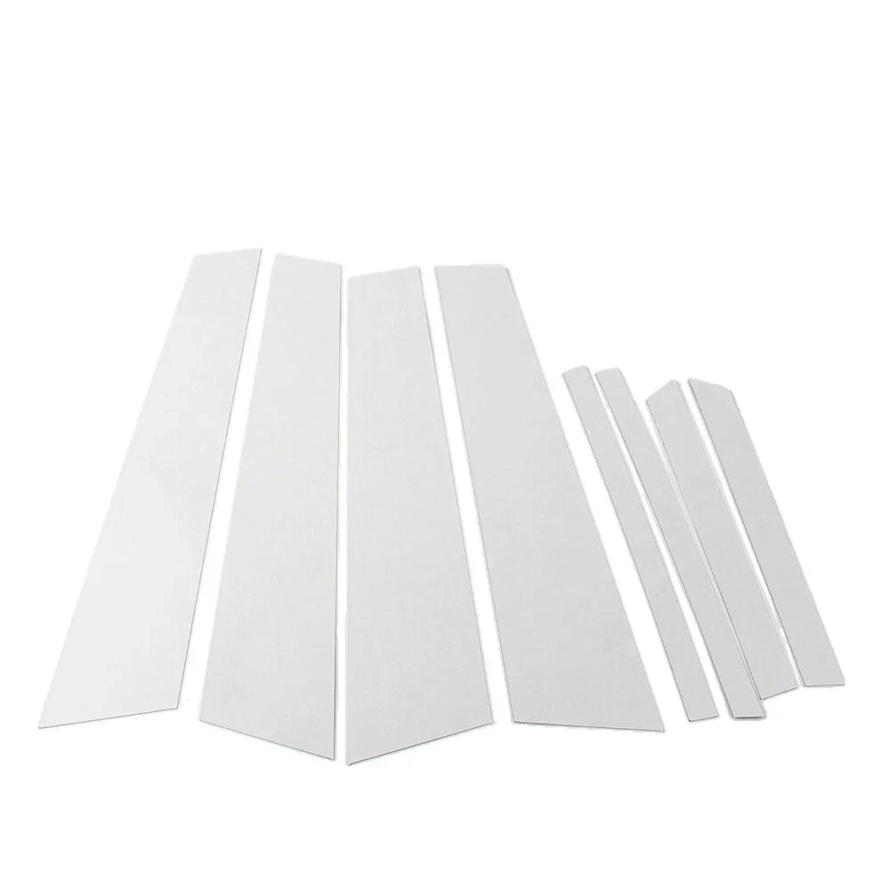 8 Pcs Car Door Window Column B C Pillar Trim for BMW X6 (2020-2021)