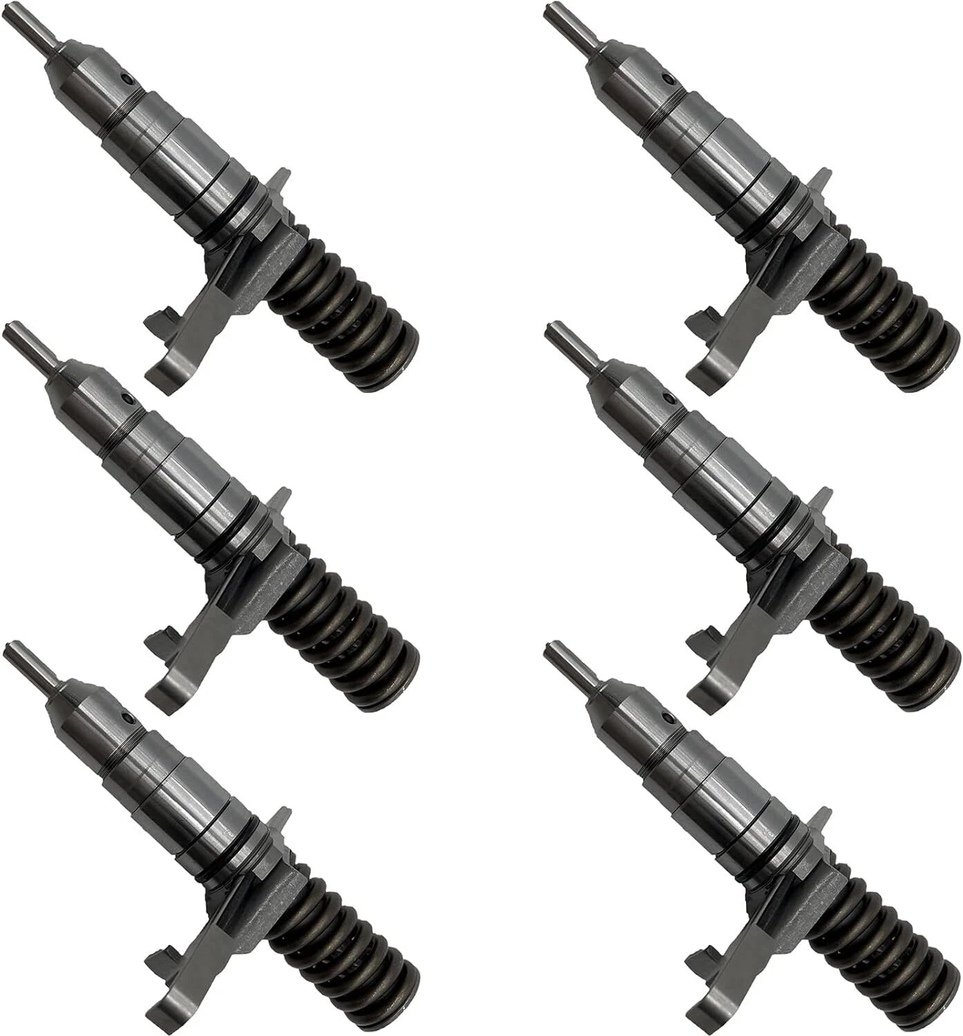 Set of 6 Fuel Injectors for Caterpillar 3114 3116 (1990–2000) 7E9585