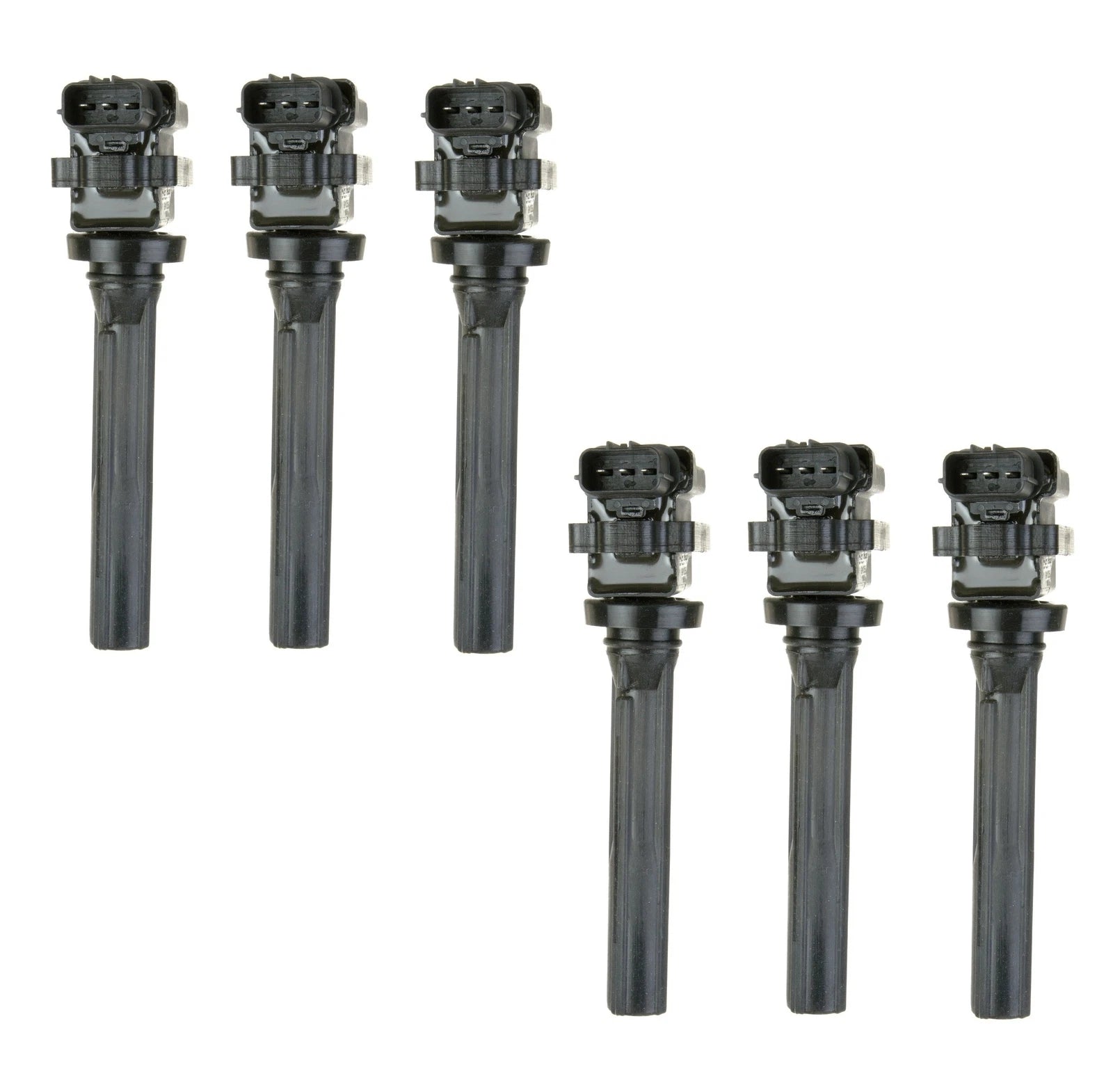 Set of 6 Ignition Coils for Suzuki Grand Vitara V6 (1999–2005)