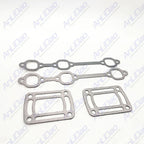Exhaust Gasket Manifold Elbow Kit for Volvo Penta 4.3 L V6