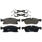 Front Brake Kit with Drilled 350mm Rotors & TRW Ceramic Pads for Durango Grand Cherokee (2011–2020)