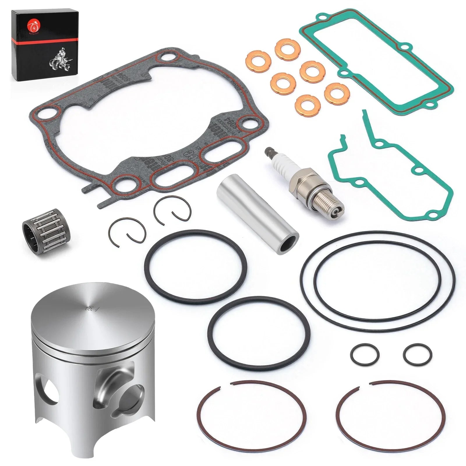 STD 66.4mm Piston & Rings Gasket Kit for Yamaha YZ250X (2016-2024)