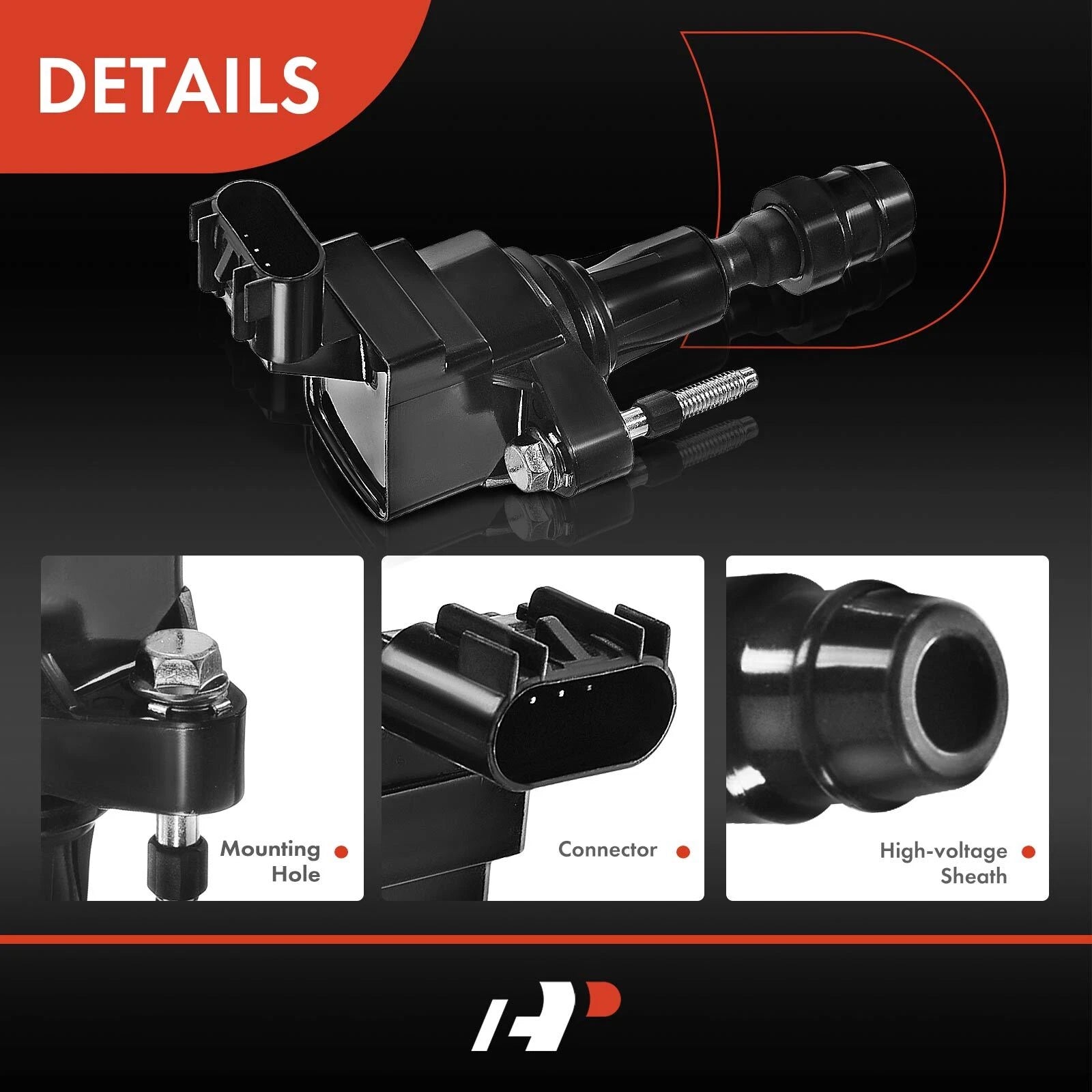 Ignition Coil Set for Chevy Equinox Malibu GMC Terrain Buick (2010–2017)