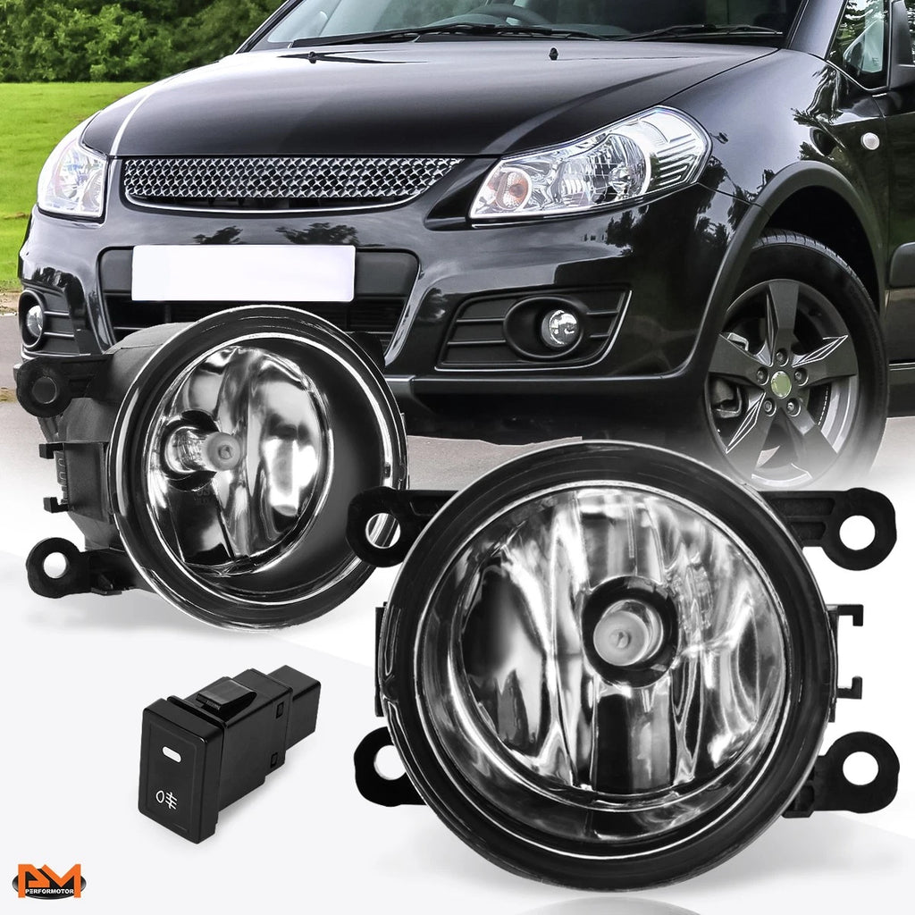 Black Housing Headlight Set for Honda Accord Sedan (2008–2012)