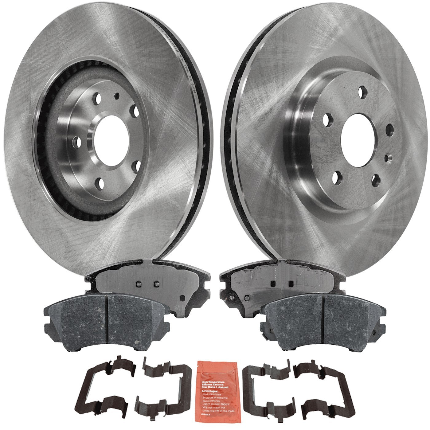 Front Brake Disc Rotors and Pads Kit for Chevrolet Caprice (2011–2017)