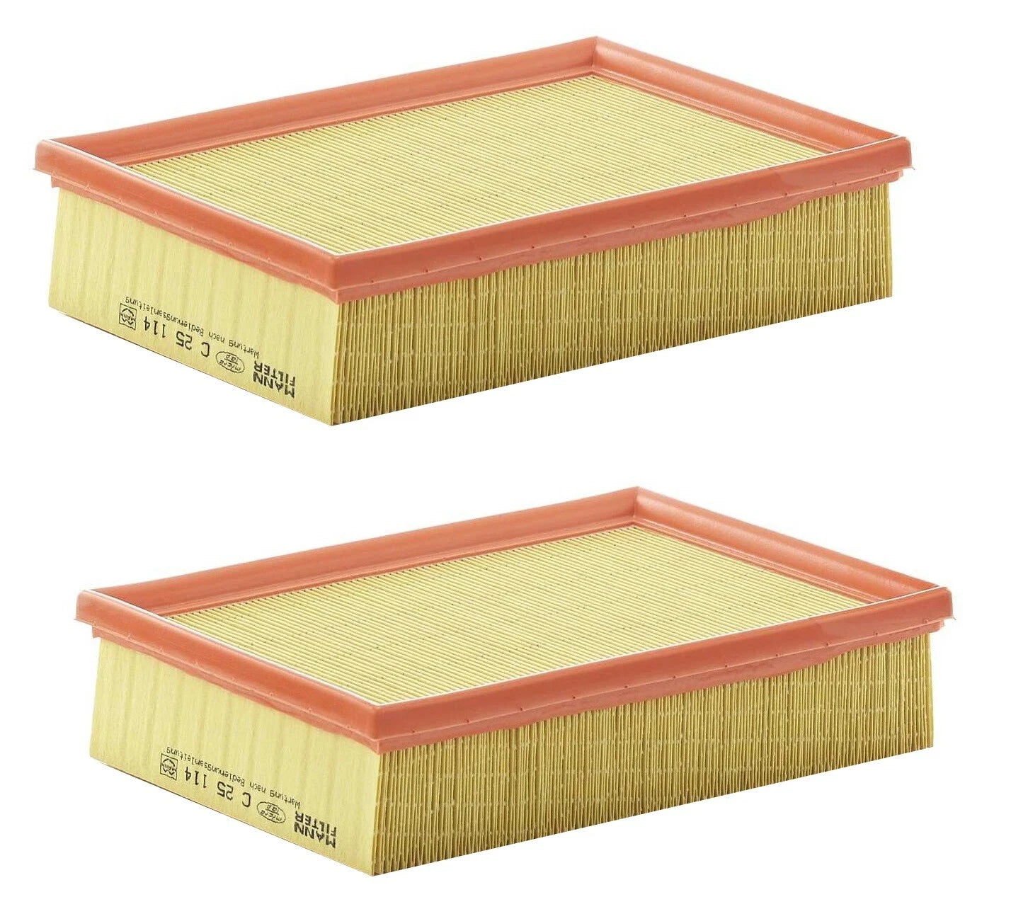 2X Mann-Filter Engine Air Filter for BMW