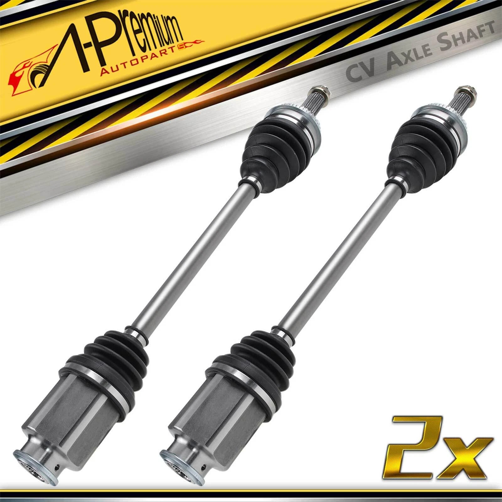 Pair Front CV Axle Assembly for Subaru Forester (2000–2002)