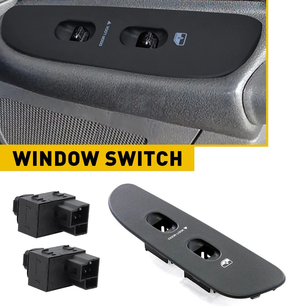 Passenger Window Switch & Bezel for Dodge 1500 2500 3500 (2003–2005)