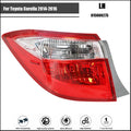 Driver Side Tail Light Assembly for Toyota Corolla (2014–2016)