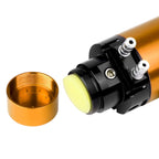 Aluminum Engine Oil Catch Reservoir Breather Tank with PSI Gauge for