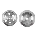 Double Groove V-Belt Pulley Kit for Chevy Small Block 265-400 V8 (1965–1986)