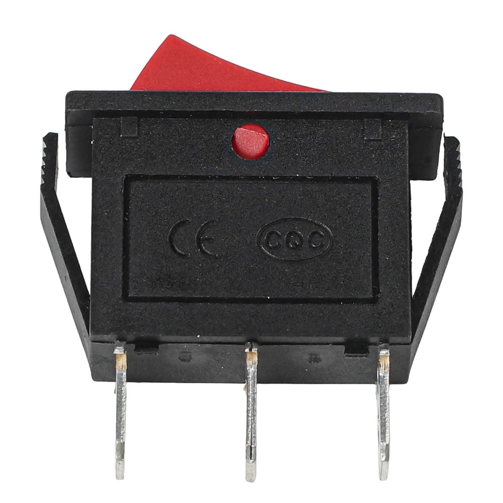 Rocker Switch 20A 125V 3 Pin for Automotive Applications (Universal)