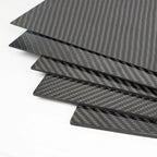 3K Real Carbon Fiber Sheet Laminate Panel 320x320mm 1-5mm Thickness