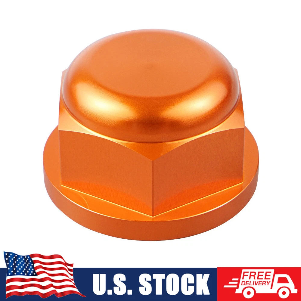 CNC Rear Axle Lock Nut for KTM 85 125 250 300 350 400 450 500 EXC EXC-F XC-W (2003–2023)