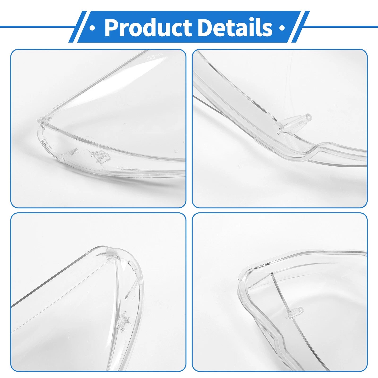 1 Pc Headlight Lens Cover for BMW 3 Series Coupe (No. 63117273212)