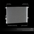 AC Condenser for Buick Enclave Chevy Traverse (2018–2023) OE Style Aluminum Core