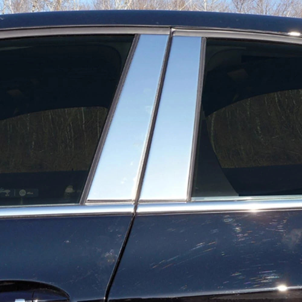 Luxury Stainless Steel Pillar Post Trim 4pc for 2017–2019 Chevy Cruze Hatch