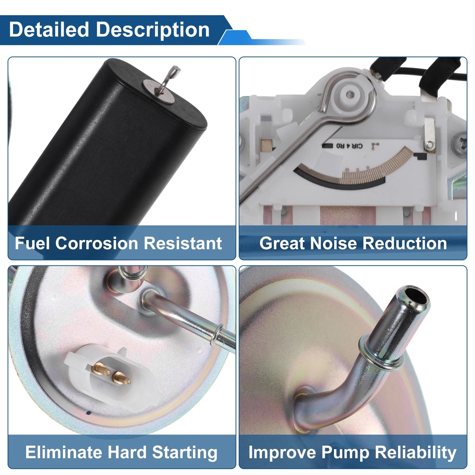 Fuel Level Sending Unit Module for Ford F-250 F-350 (1990–1991) No.FMSU7DE