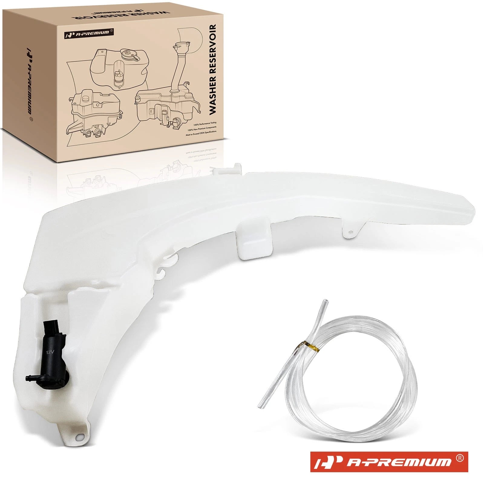 Windshield Washer Reservoir with Pump for Ford Focus (2006)