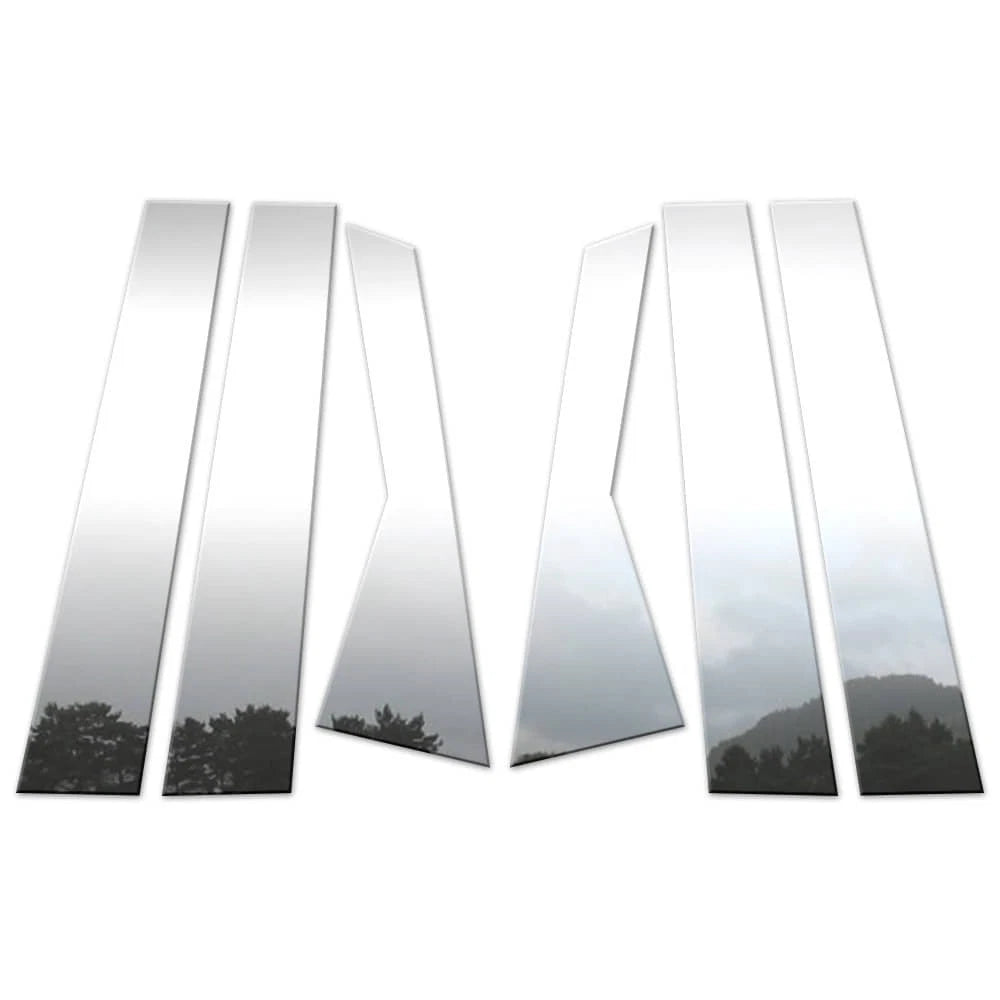 Diamond Grade 6pc Stainless Steel Pillar Post Covers for 2012-2016 Honda CR-V