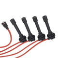 Spark Plug Wire Set for Honda Accord Civic Del Sol (1992–2002) Spiral Core