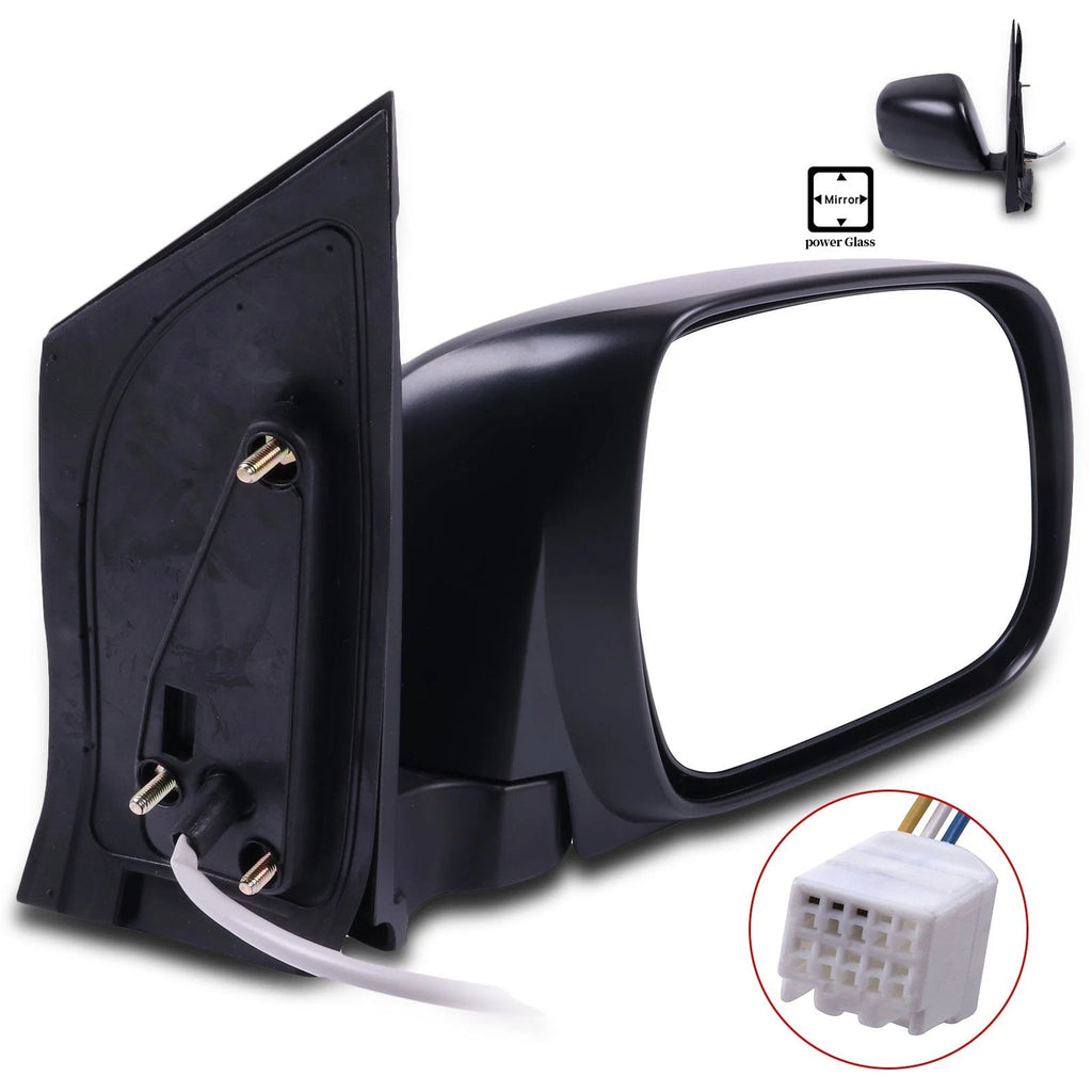 Power Side View Mirror for Toyota Sienna (2004–2010) RH Manual Folding