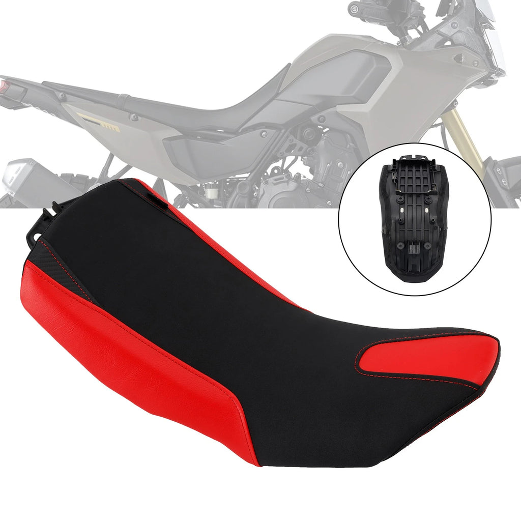 Front Driver Raider Seat Pillion Saddle Red for Yamaha Tenere 700 (2019–2024)