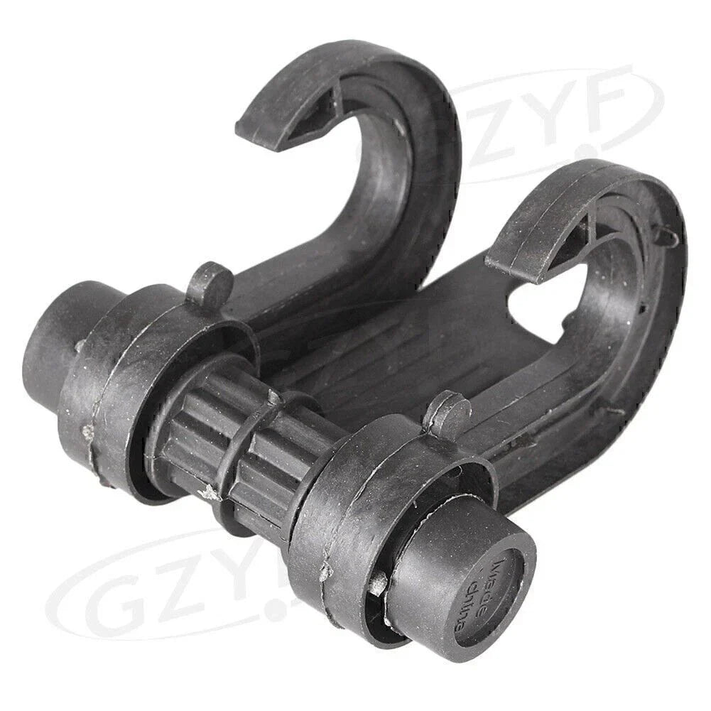Black Plastic Car Seat Hook for Shopping Bags & Coats