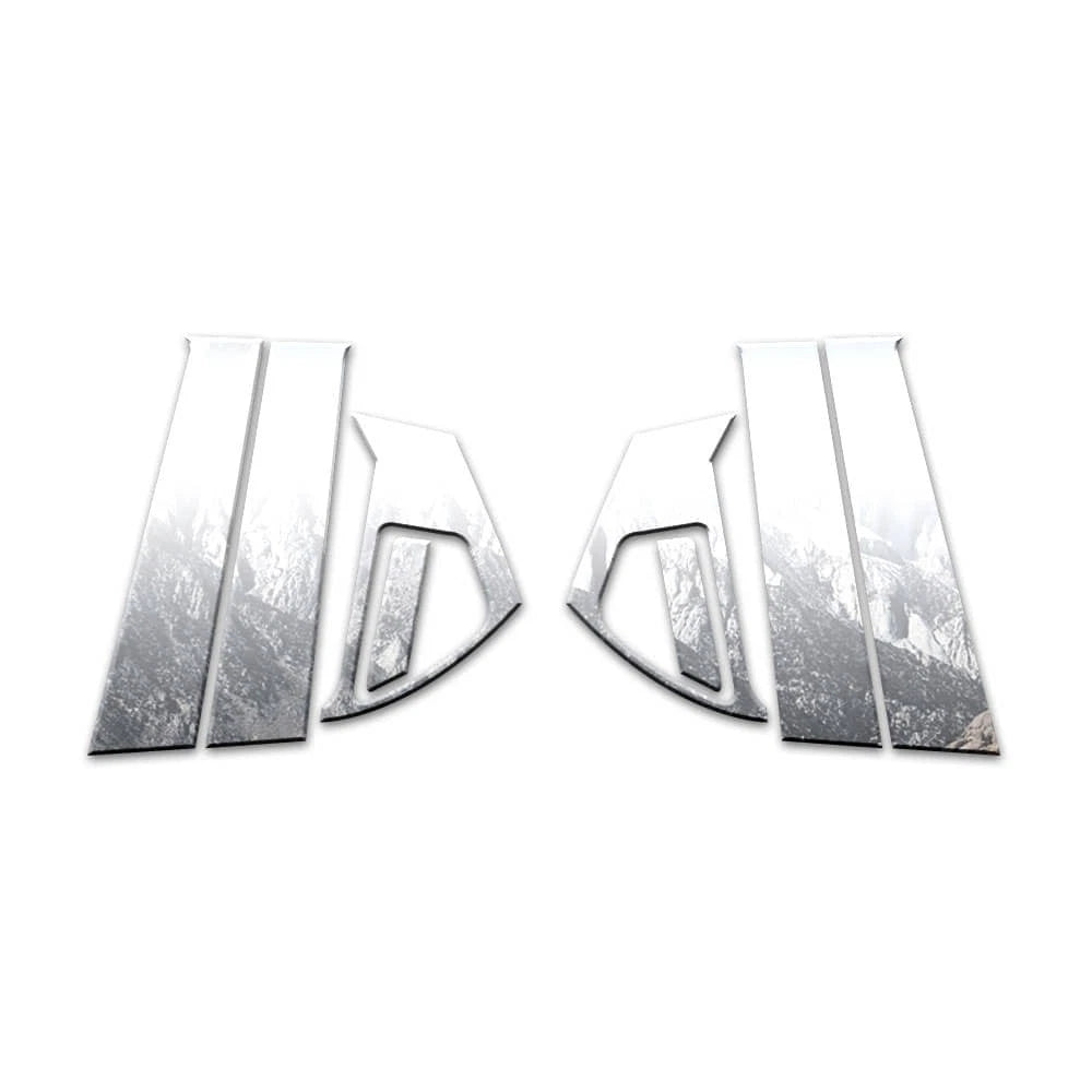 Diamond Grade 8pc Stainless Steel Pillar Post Covers for 2011-2017 Nissan Juke