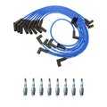 NGK Wire Set & 8 G-Power Platinum Spark Plugs for Ford Mustang 5.0L V8