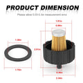 Fuel Filter & Gasket for Yamaha Golf Cart G2 G5 G8 G9 G11 G21 (1986–2004)