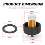 Fuel Filter & Gasket for Yamaha Golf Cart G2 G5 G8 G9 G11 G21 (1986–2004)