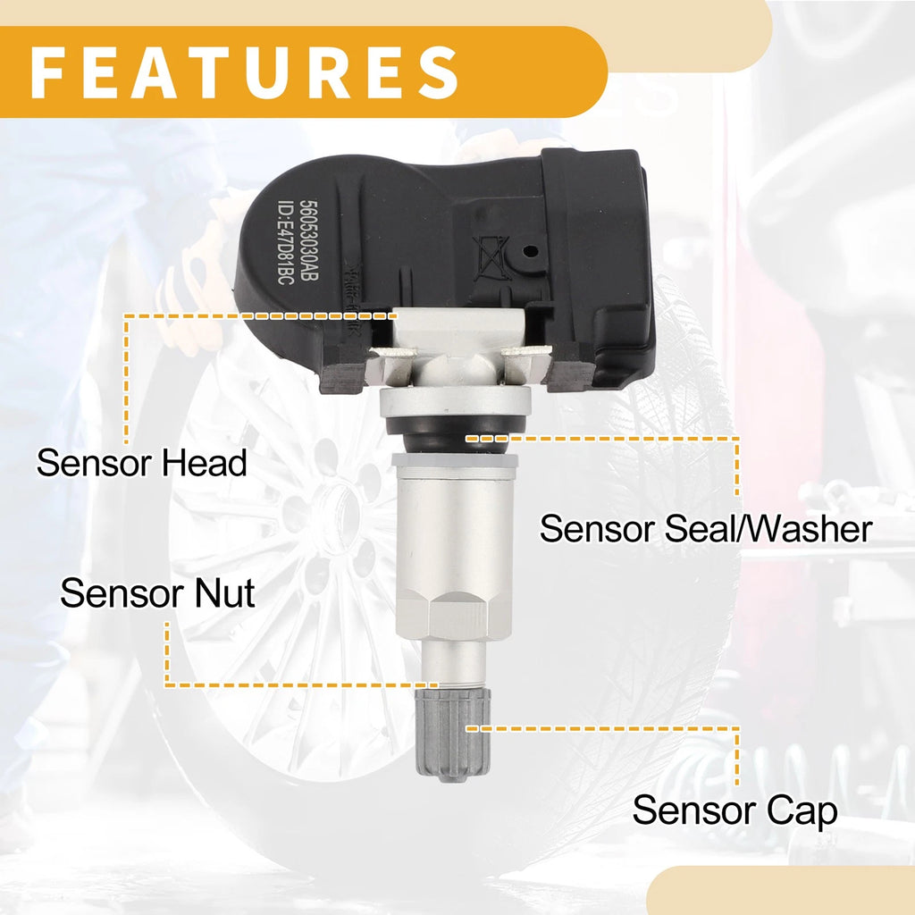 Tire Pressure Sensor for Dodge Charger Caravan (2006–2007) 56053030AB 433MHz